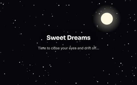 Goodnight Stars — free full-screen tool preview