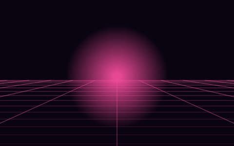Neon Grid — free full-screen tool preview