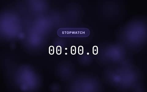Stopwatch — free full-screen tool preview