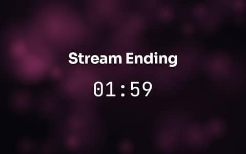 Stream Ending — free full-screen tool preview
