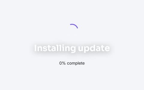 Light Update Screen — free full-screen tool preview